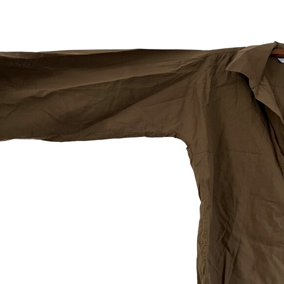 Sibel Saral Womens Brown Polo Pullover Shirt Collared Cotton Size Small - Picture 3 of 6